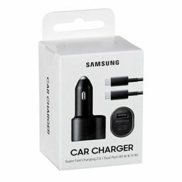 Chargeur Voiture Samsung 60W USB-C Dual Port + Câble