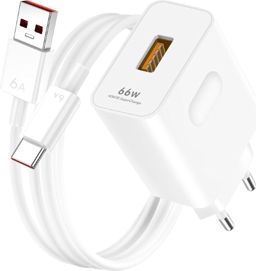 Chargeur Secteur Honor 66W avec Câble USB-C