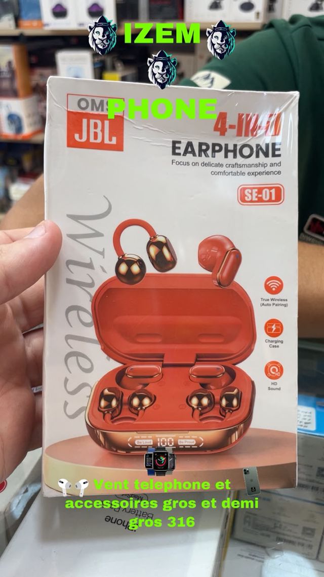 Écouteurs Sans Fil DAMIX GT630S Bluetooth 6.0 Hi-Fi