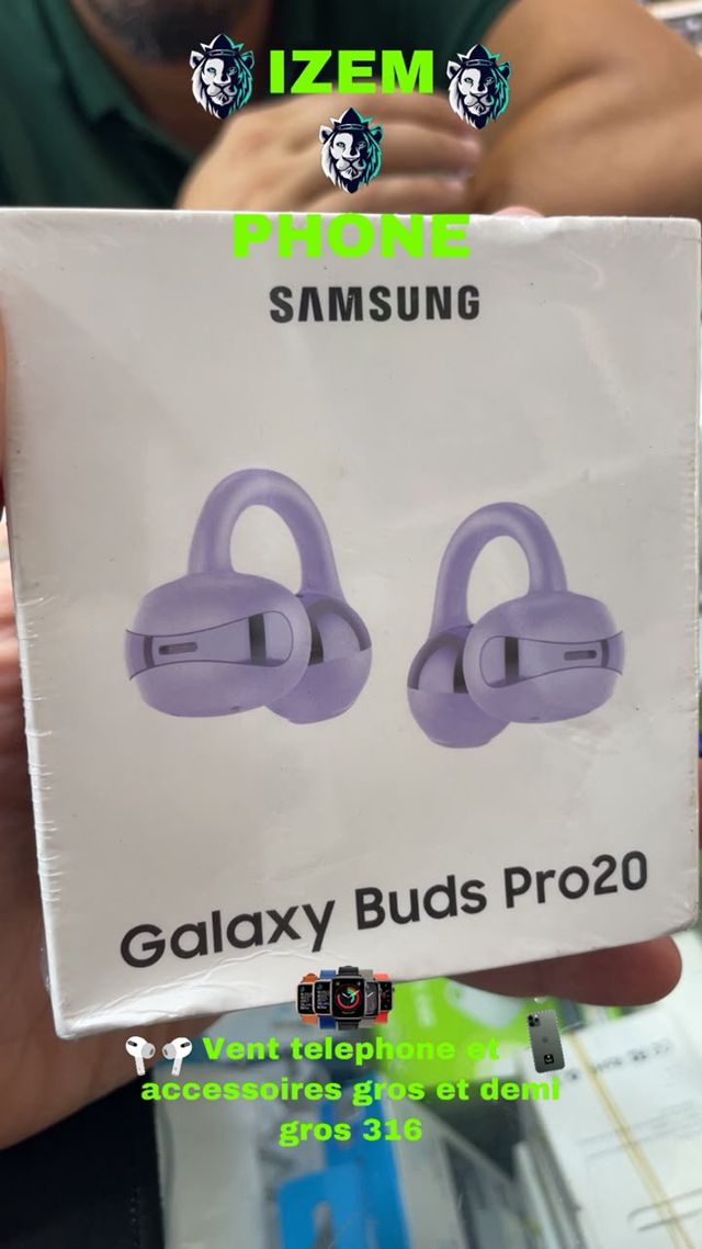 Écouteurs Sans Fil Clip-On Galaxy Buds Pro20 - Violet