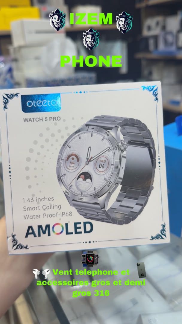 Montre Connectée Oteeto Watch 5 Pro