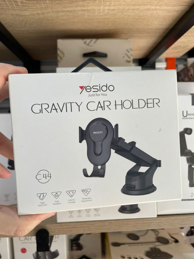 Support Voiture Ventouse Gravitationnel Yesido C44