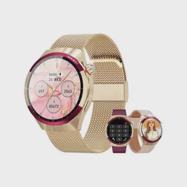 Montre Connectée Kalobee Watch4 Mini AMOLED + 3 Bracelets
