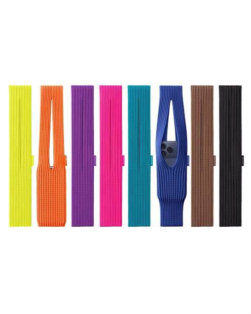 Mini Sac Smartphone en Maille Tricotée - Bandoulière Extensible