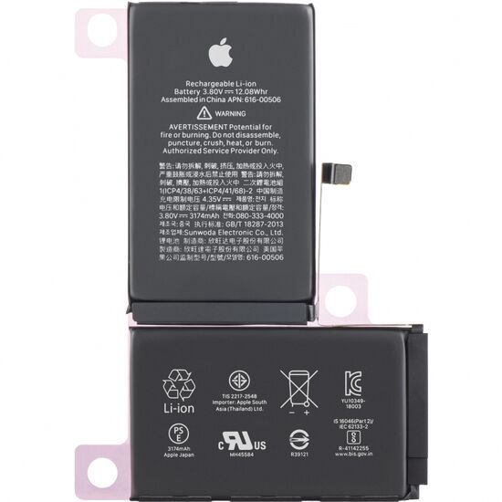 Batterie Apple iPhone X - Qualité Origine