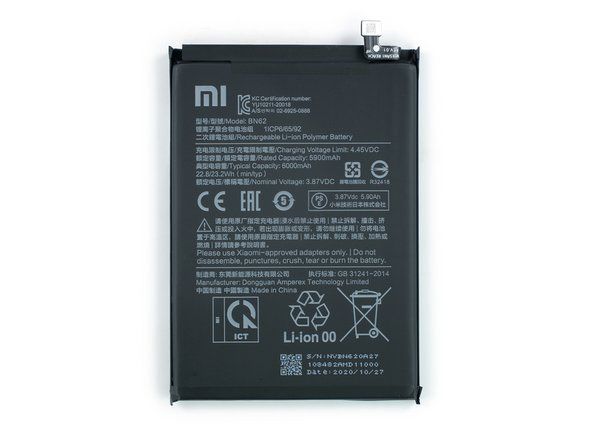 Batterie Xiaomi Poco M3 / Redmi 9T BN62 - Qualité Origine